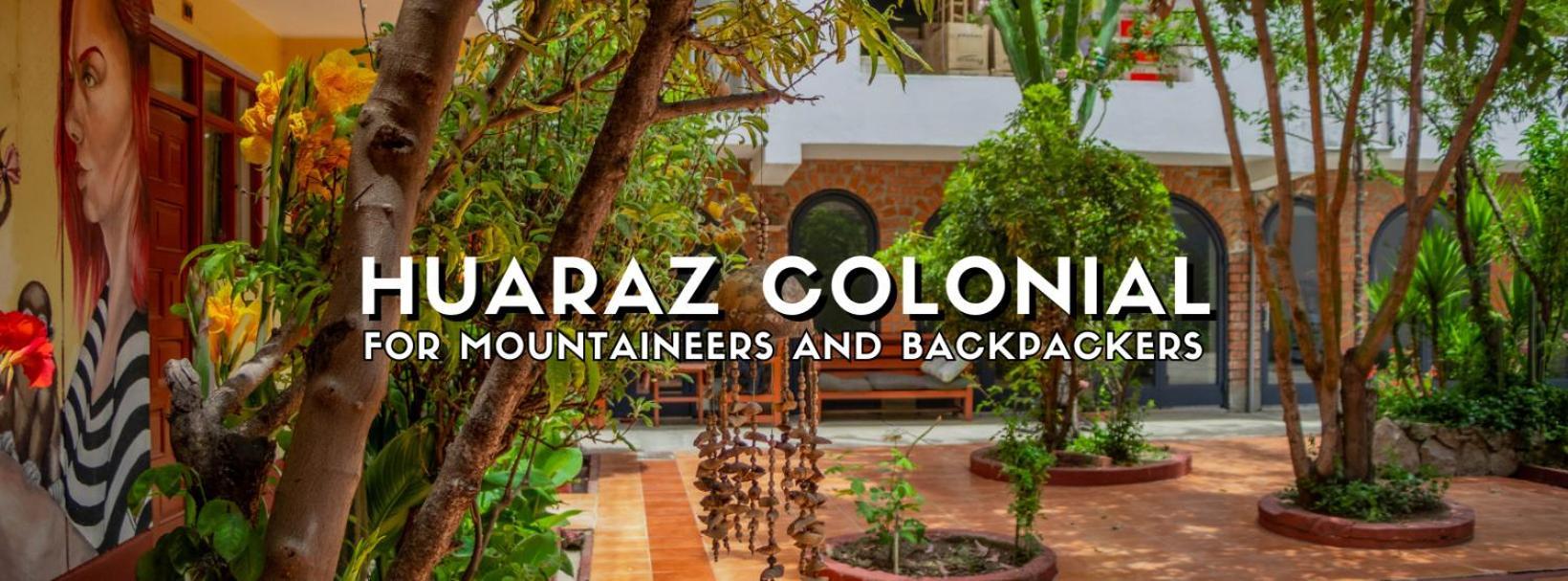 Huaraz Colonial Vandrarhem Exteriör bild
